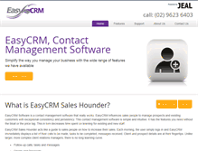 Tablet Screenshot of easycrm.com.au